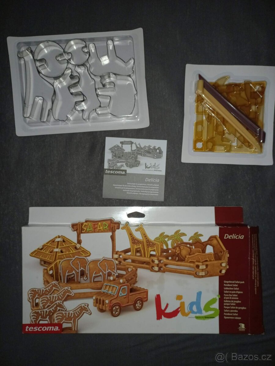 NOVÁ vykrajovací sada SAFARI zn. TESCOMA, - 3