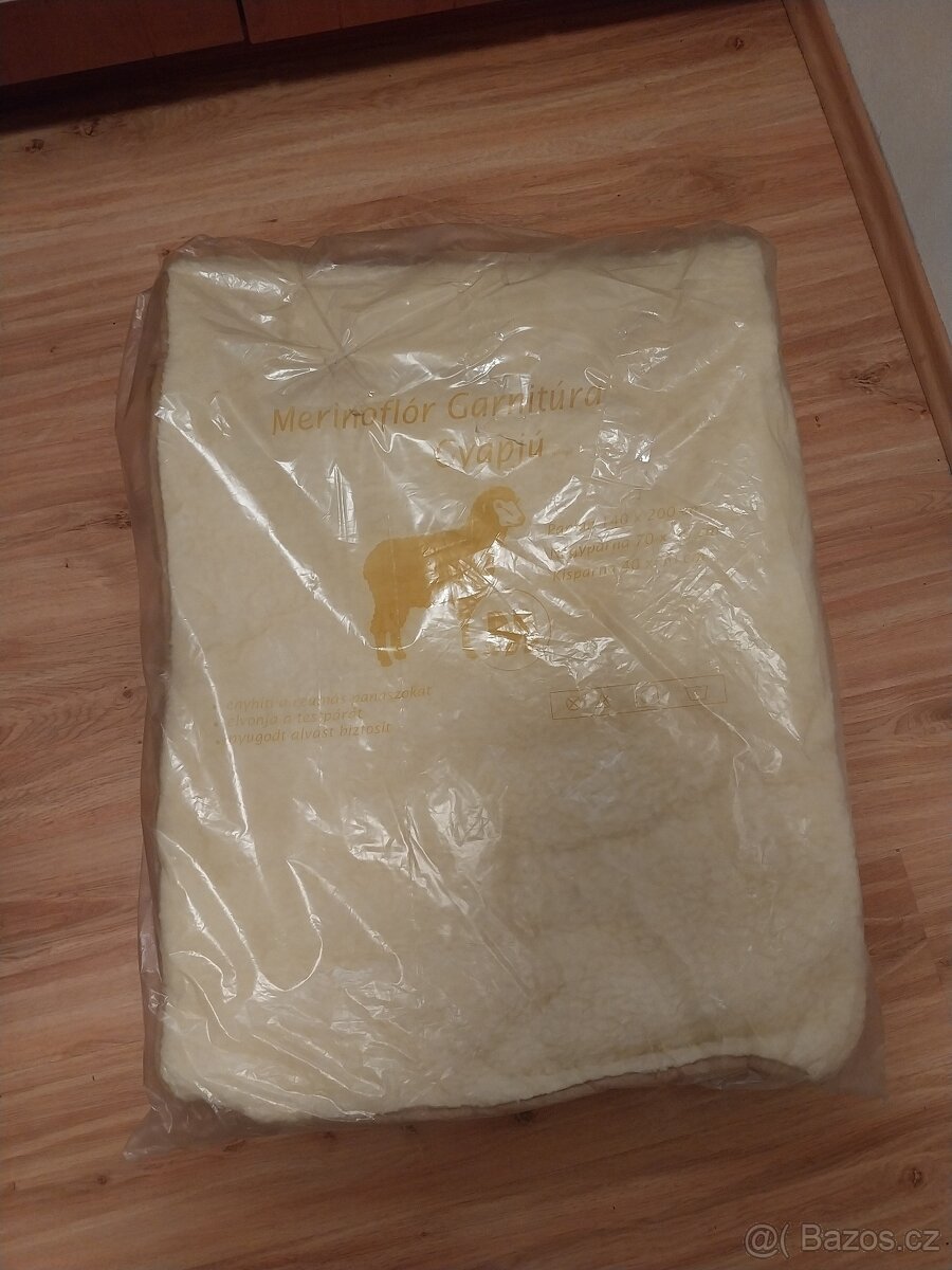 Merino deka, polštář a malý polštářek NOVÉ - 3