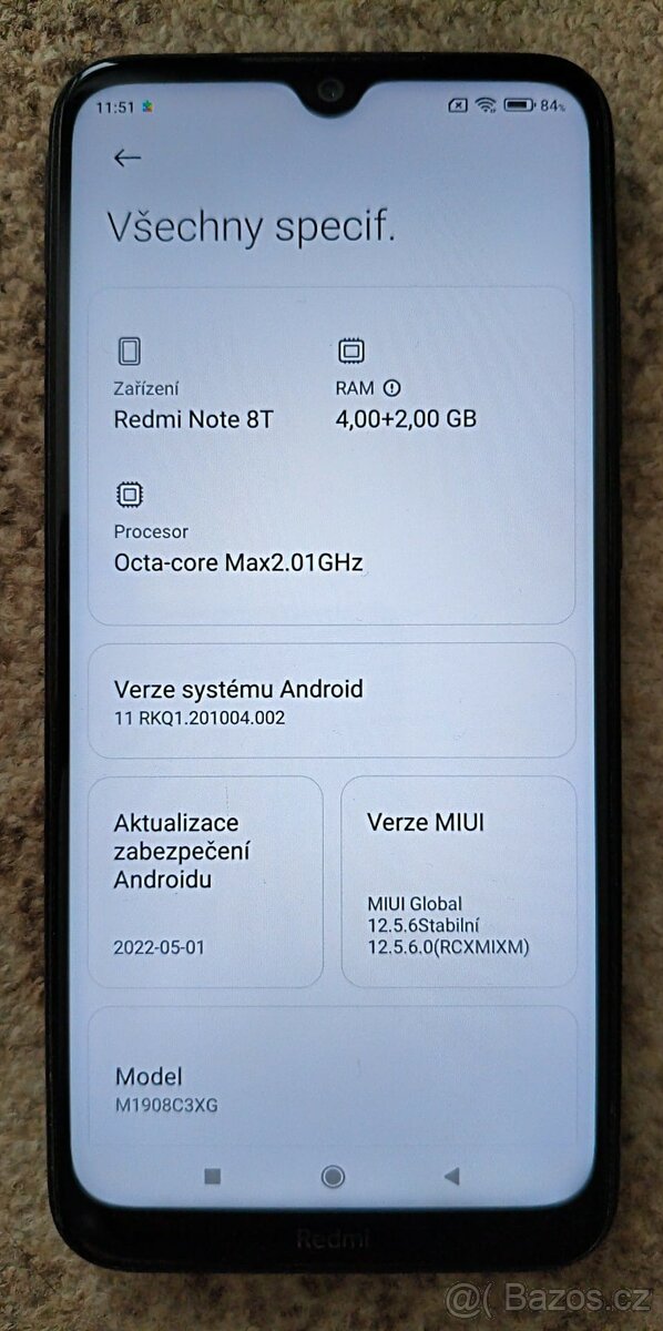 Xiaomi Redmi Note 8T 4GB RAM / 128GB - 3