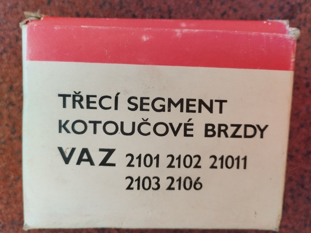 Prodám originální brzdové destičky na VAZ/ LADA - 3