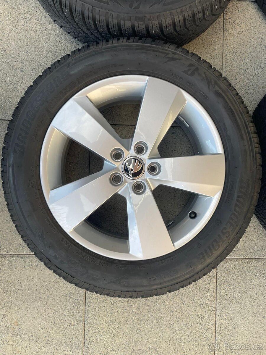 Zanovni zimní originál alu sada Škoda Scala / Kamiq - 3