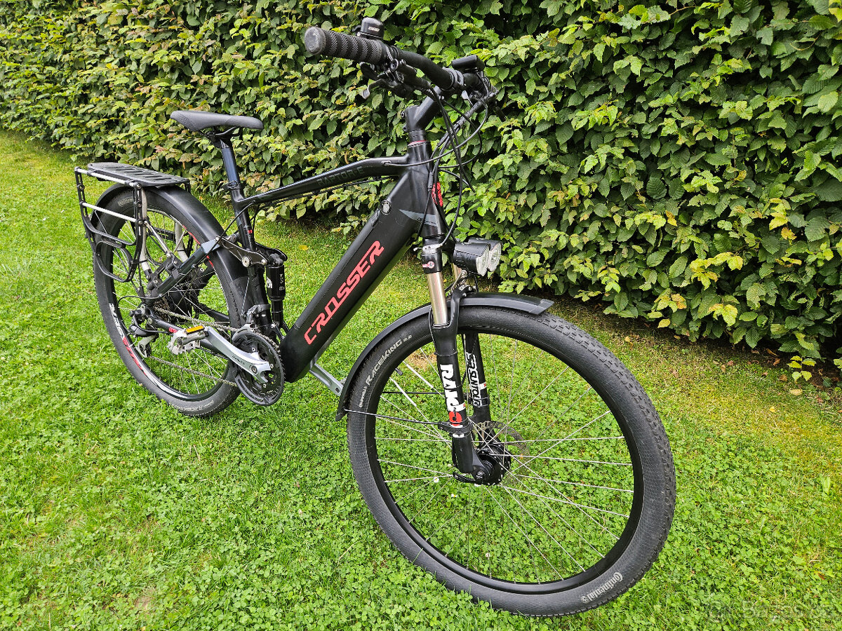 Rychlé 29" celoodpružené horské e-kolo, rám 19"+2 BATERIE - 3