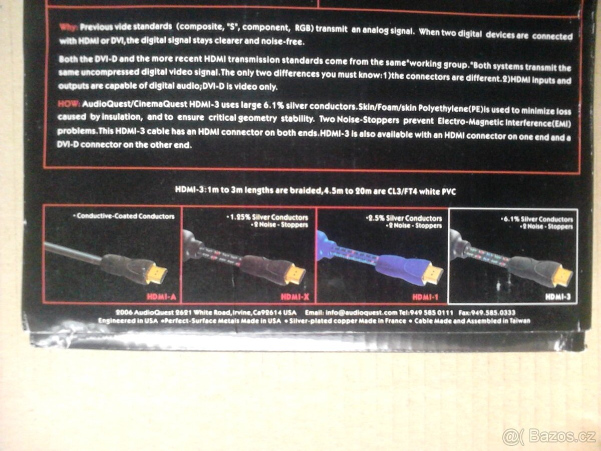 Audioquest HDMI-3 - 3