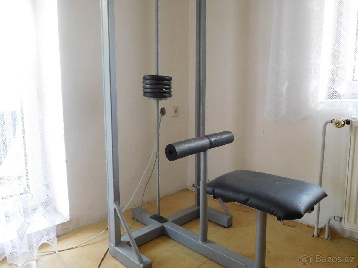 Horní kladka + konstrukce s hrazdou - 3