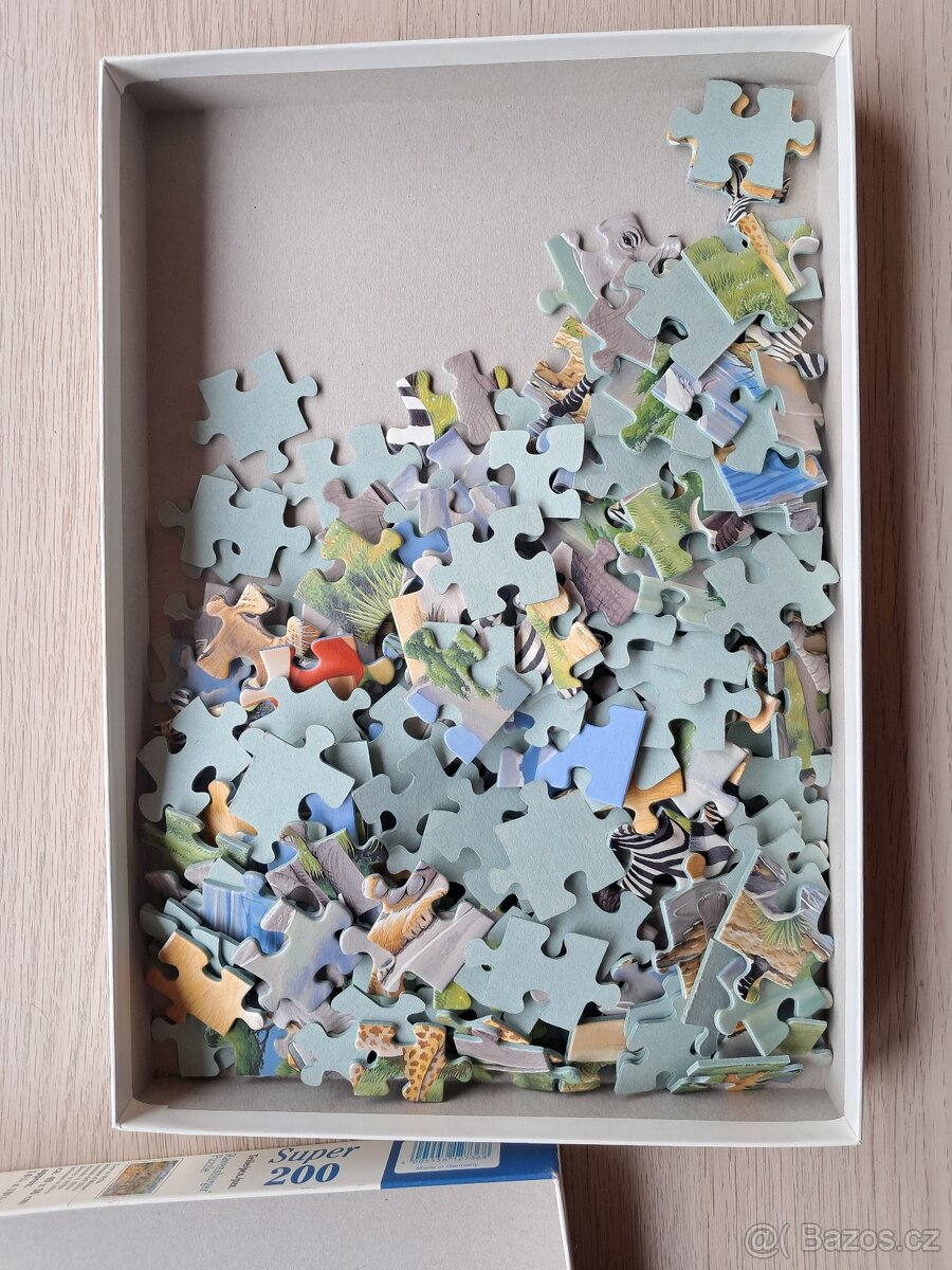 Dřevěné puzzle - 3