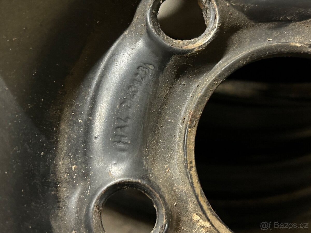 2x Ocelový disk 5x100 R14 - 3