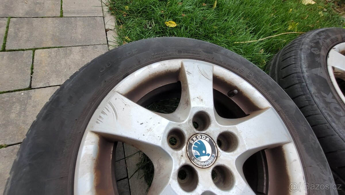 alu disky a letní pneu 175/65 r14 82t - 3