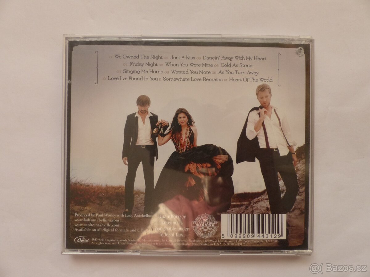 CD Lady Antebellum : Own The Night - 3