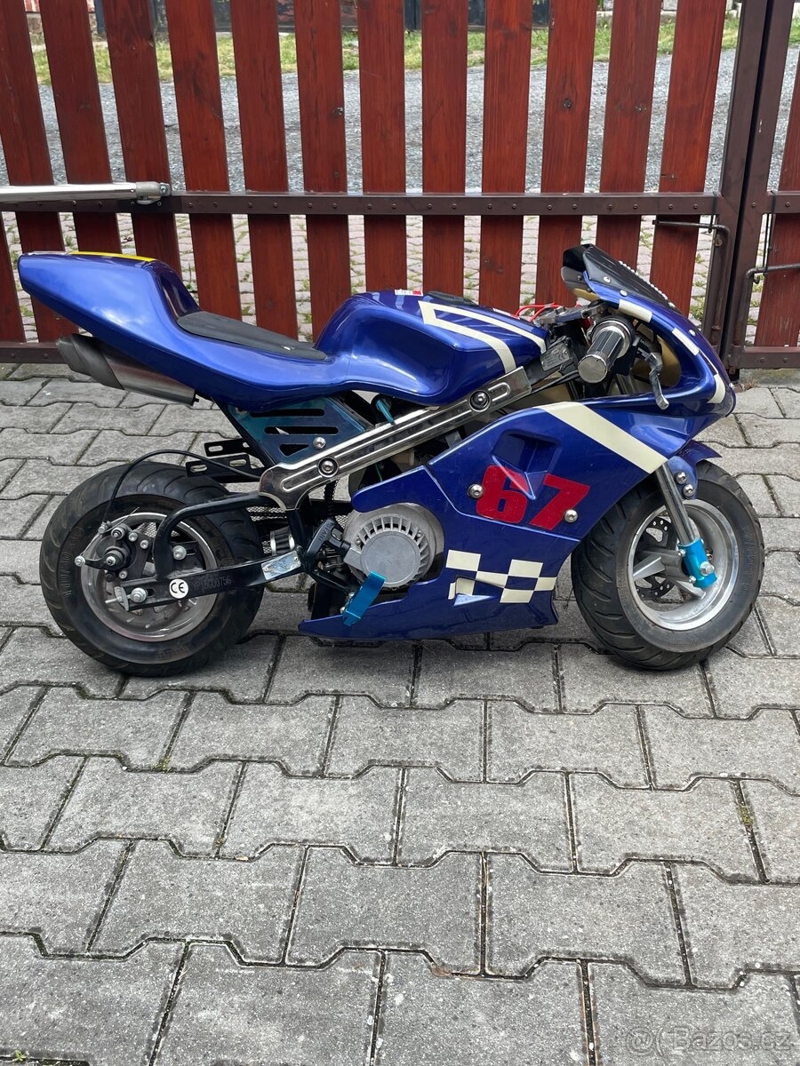 Čtyřkolka 110ccm (107ccm), minibike 50ccm (49ccm)