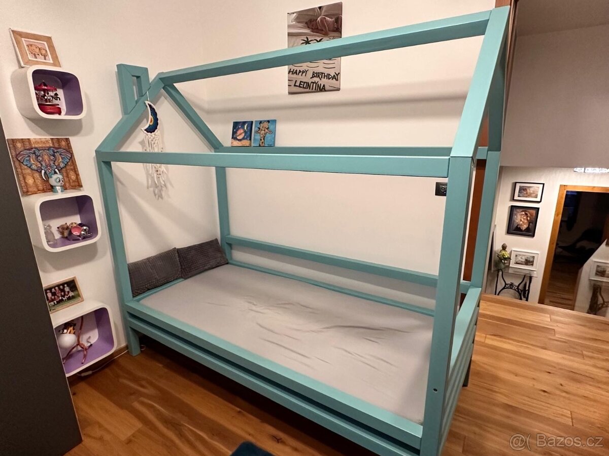 Dětská domečková postel - 3