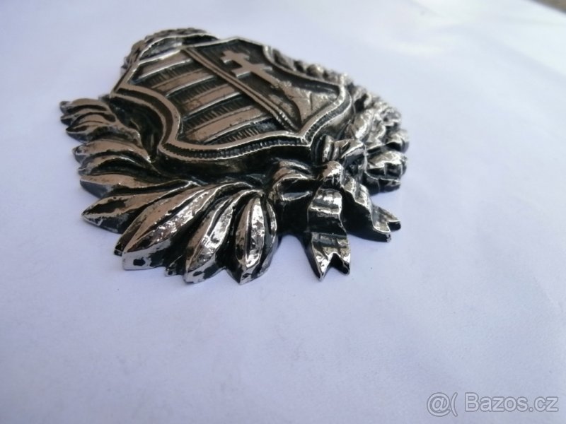 Ozdoba kovová znak na starožitný trezor Popelka za 1000 kč - 3