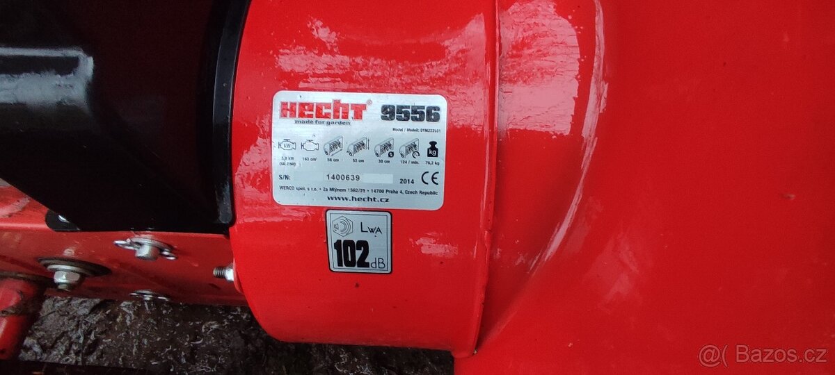 Sněhová fréza 9556 HECHT. - 3