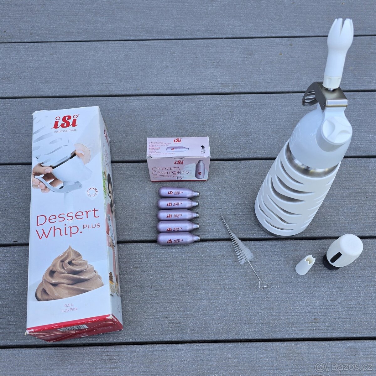 Šlehačková láhev s bombičkami ISI Dessert Whip Plus W - 3