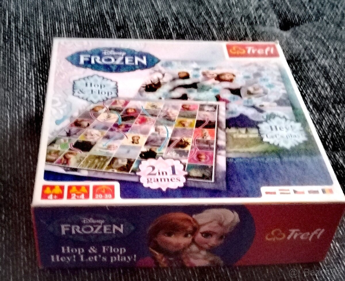 TREFL Hry Ledové království 2v1 Hop & Flop a Hey
- 3