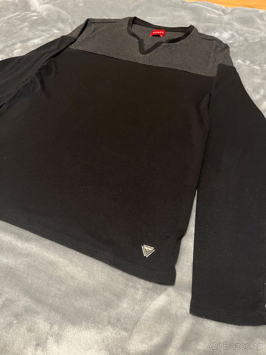 GUESS premium tričko s dlouhým rukávem - 3