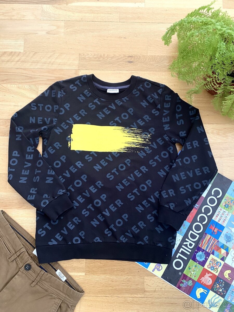 COCCODRILLO NOVÁ mikina 164 - 3
