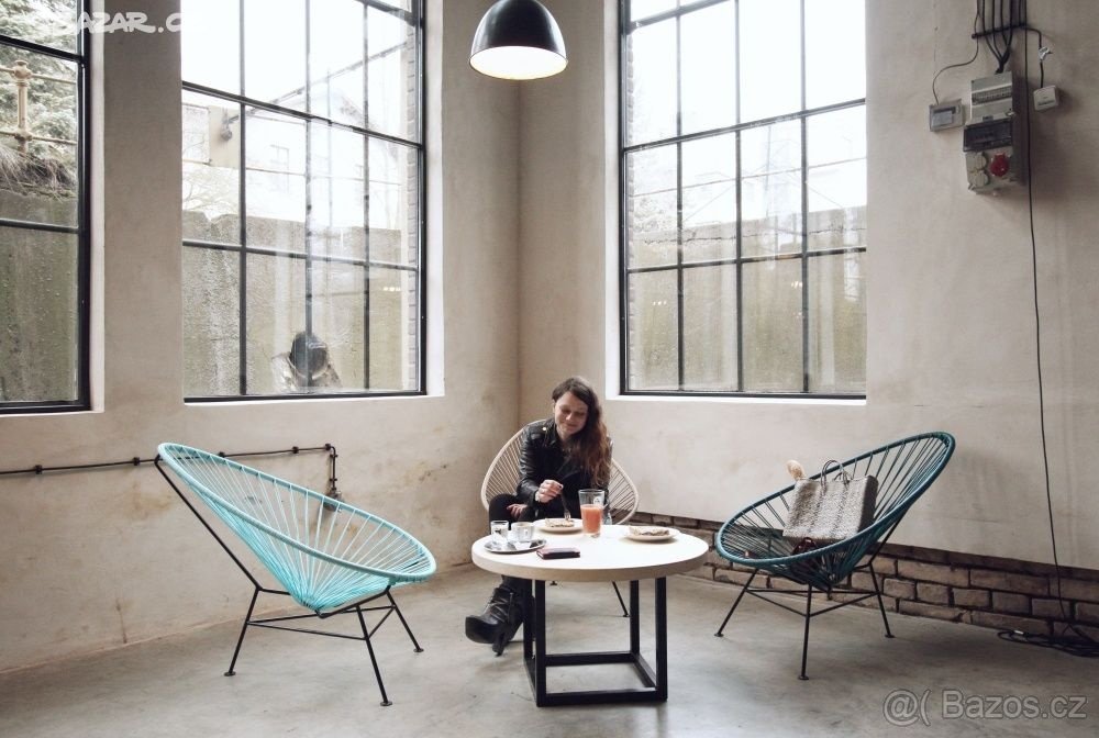 Retro křeslo acapulco - 3