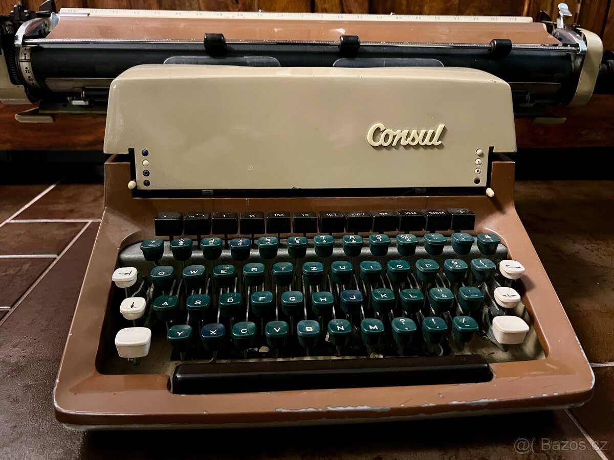 Psací stroj consul pro A3 papír - 3