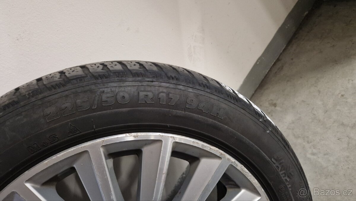 Prodám kola 5×112 zimní sada - 3