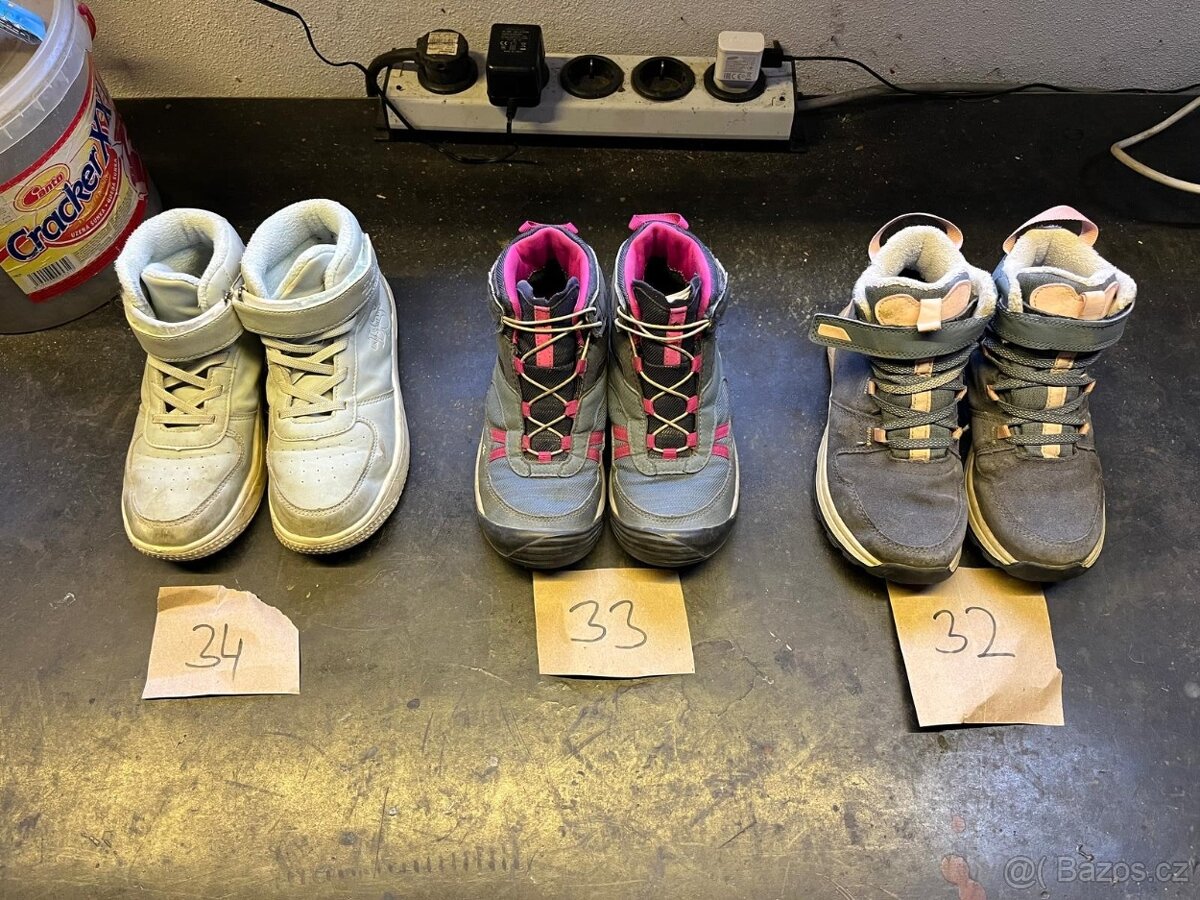 Dětské boty vel 28-34 - 3
