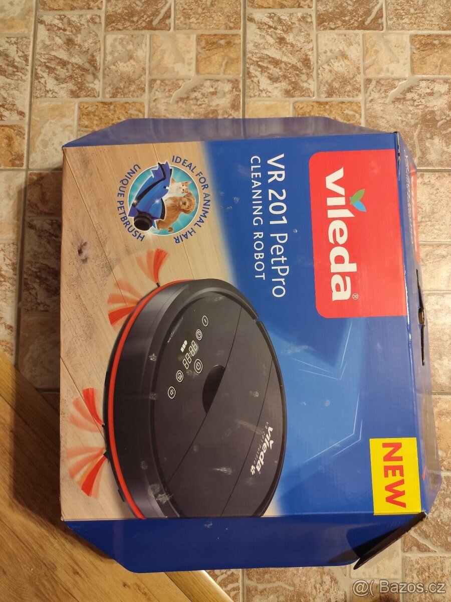 Robotický vysavač Vileda petpro VR 201 - 3