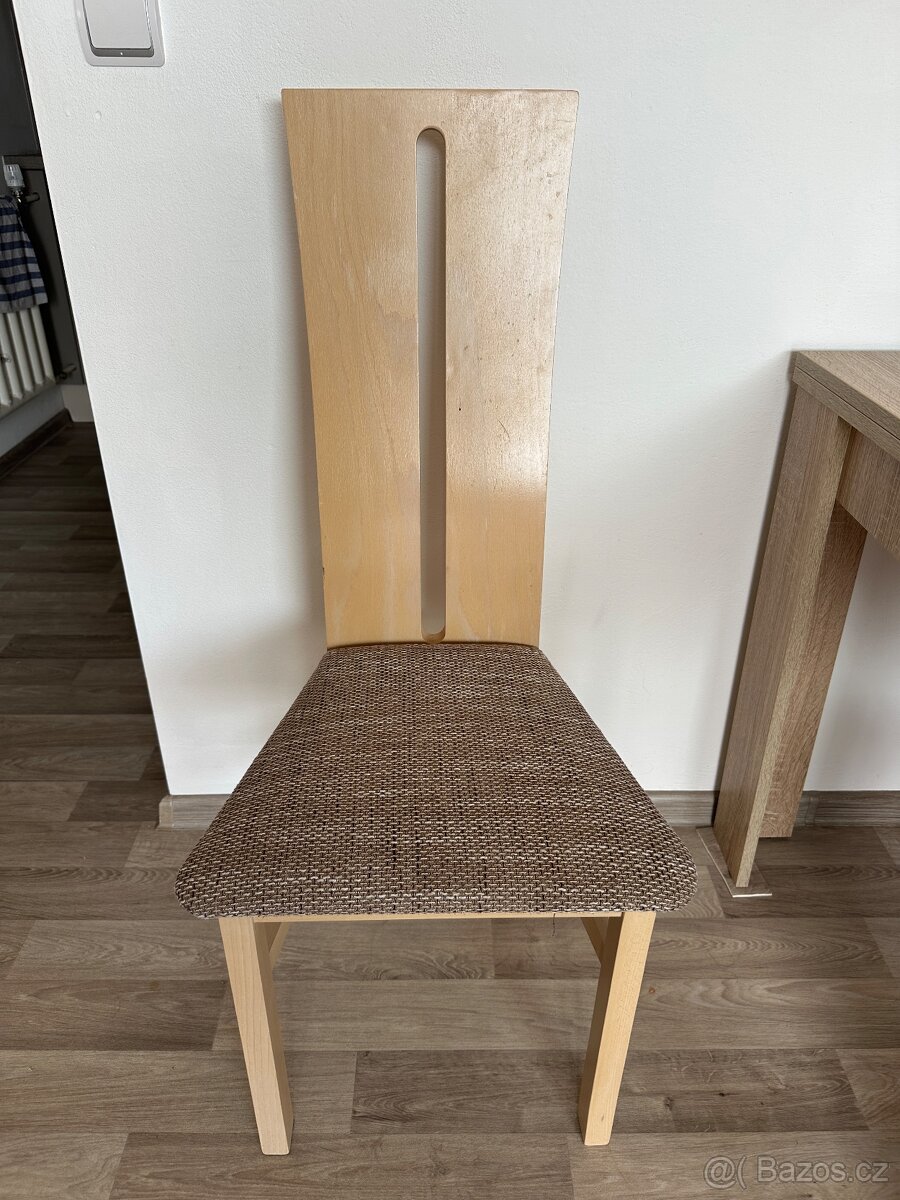 Dřevěné jídelní židle - 3
