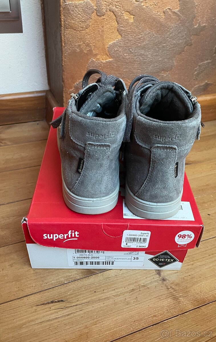 Dětské celoroční boty Superfit, vel.35 - 3