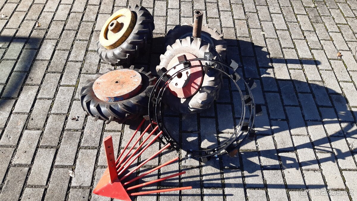 MS16/MS19 Mountfield, KOLA OREBNÍ, OSY, závaží, ROTAVÁTOR - 3