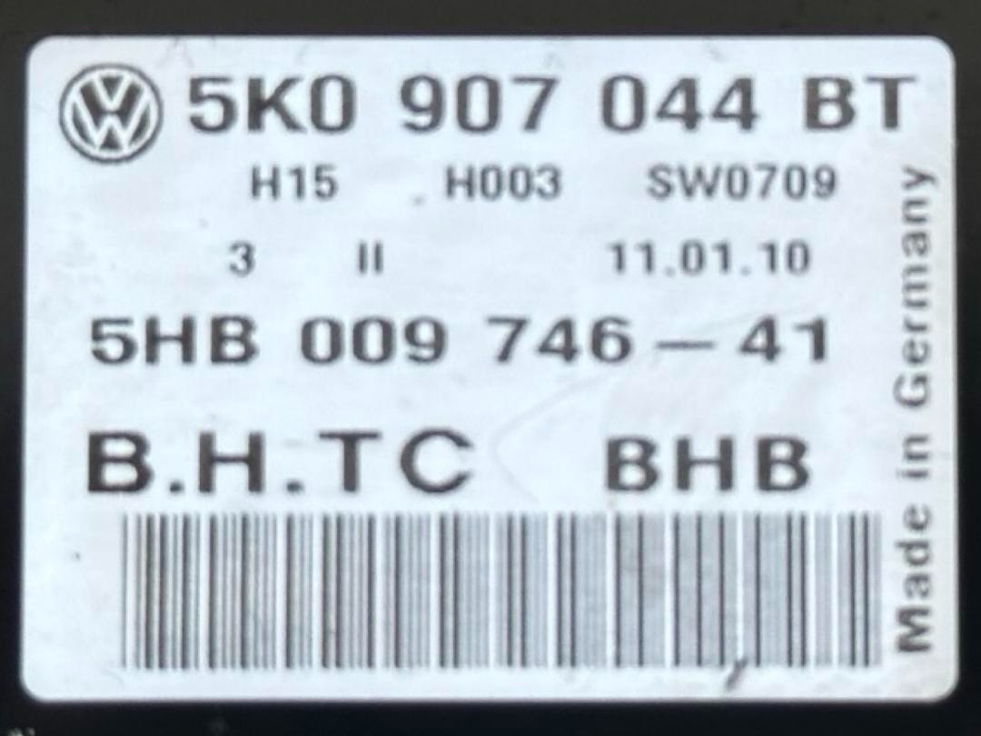 Klimatronik 5K0907044A VW Golf 6 r.v. 2010 - 3