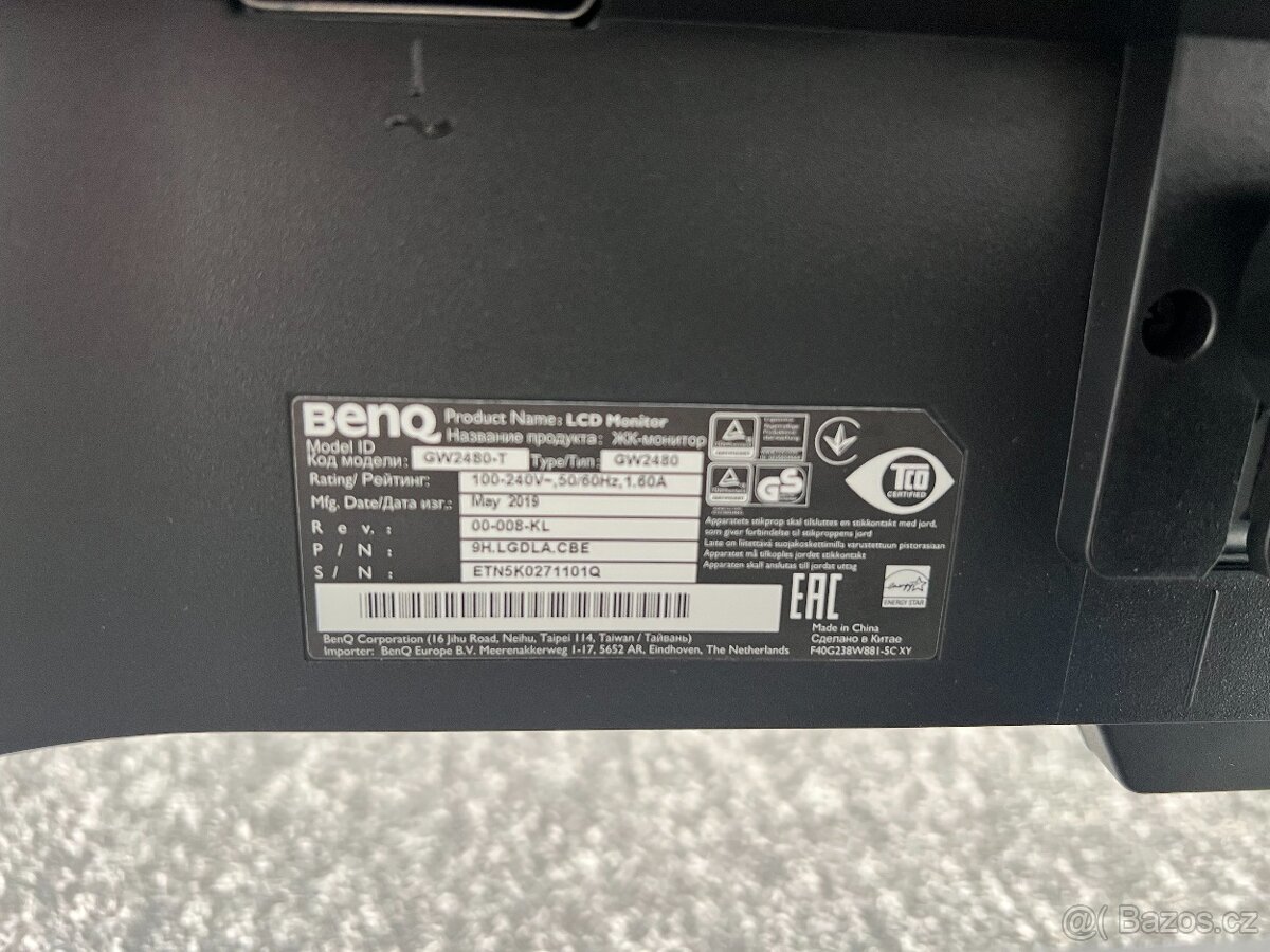 Prodám monitor BENQ GW 2480 - 3