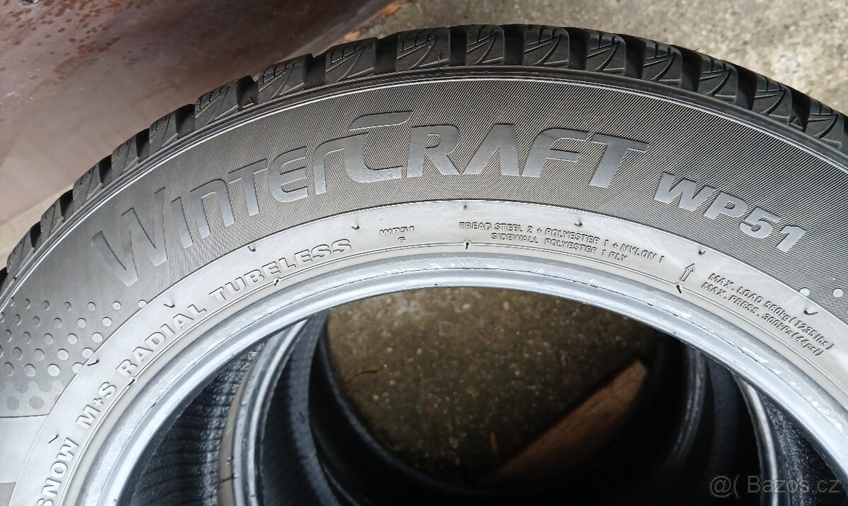 2ks zimní pneu 185/65 r15 - 3