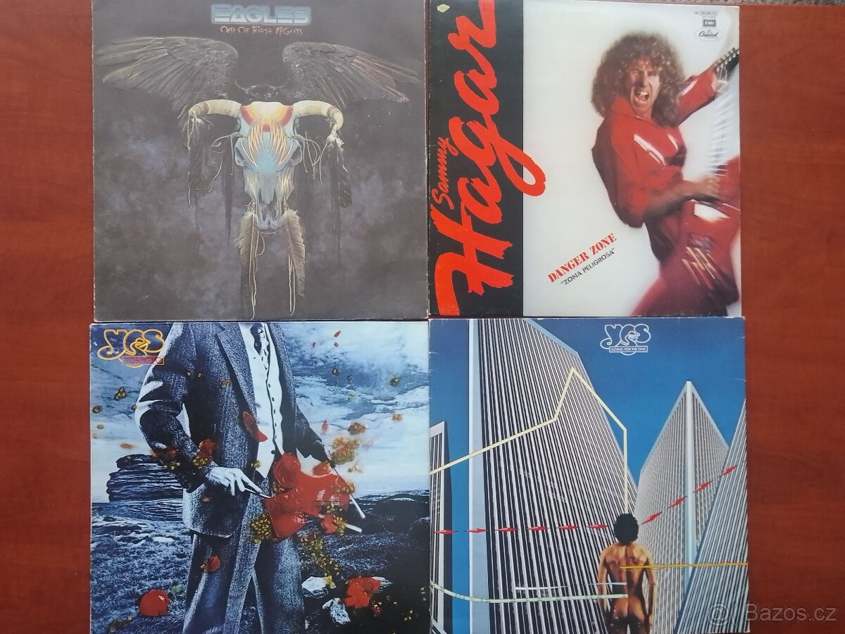 PRODÁM MIX LP DESEK - SAXON,KROKUS,EAGLES... - 3