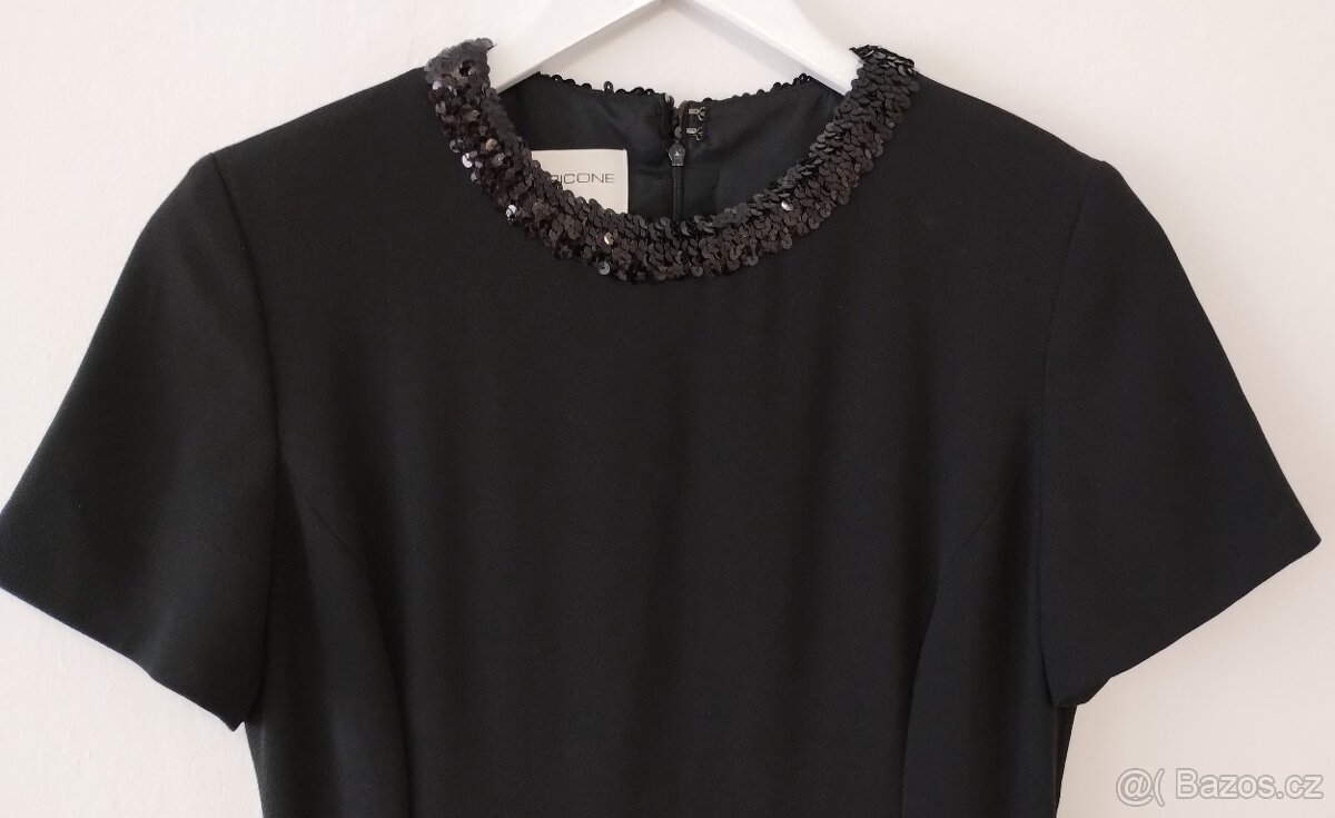 Černé šaty zn. Evan-Picone, vel. 40 - 3