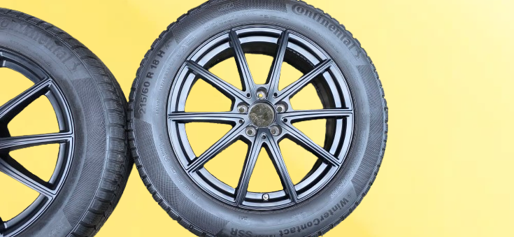 18" disky Mercedes GLB (W247)+ zimní pneu 215/60/18 - pošlu - 3