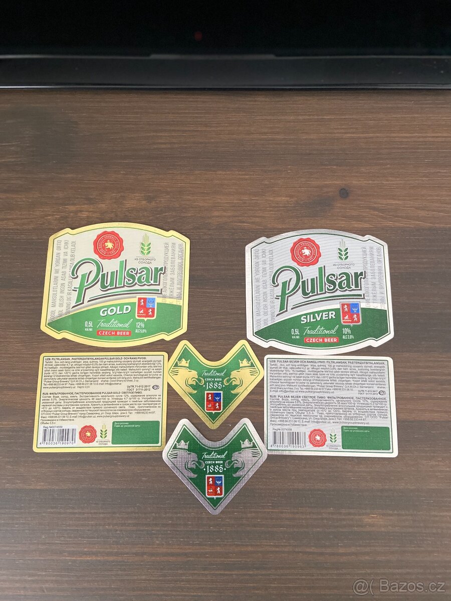 Pivní etikety - Uzbekistán - 3