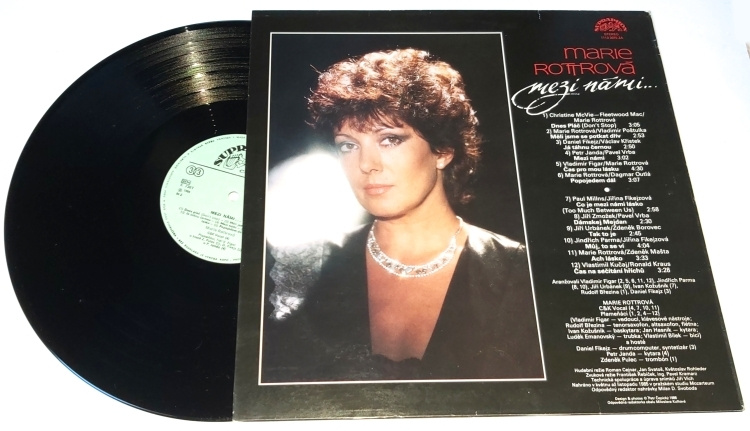 Marie Rottrová – Mezi Námi... 1986 EX, VYPRANÁ Vinyl (LP) - 3