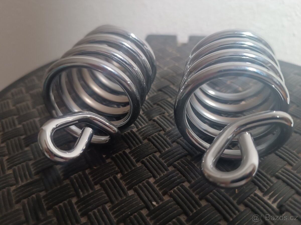 nově nachromované pružiny tandem sedla Jawa ČZ - 3