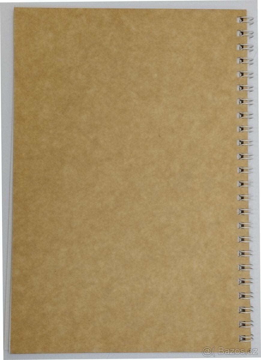 Kroužkový blok A6 s logem, nápisem - 3