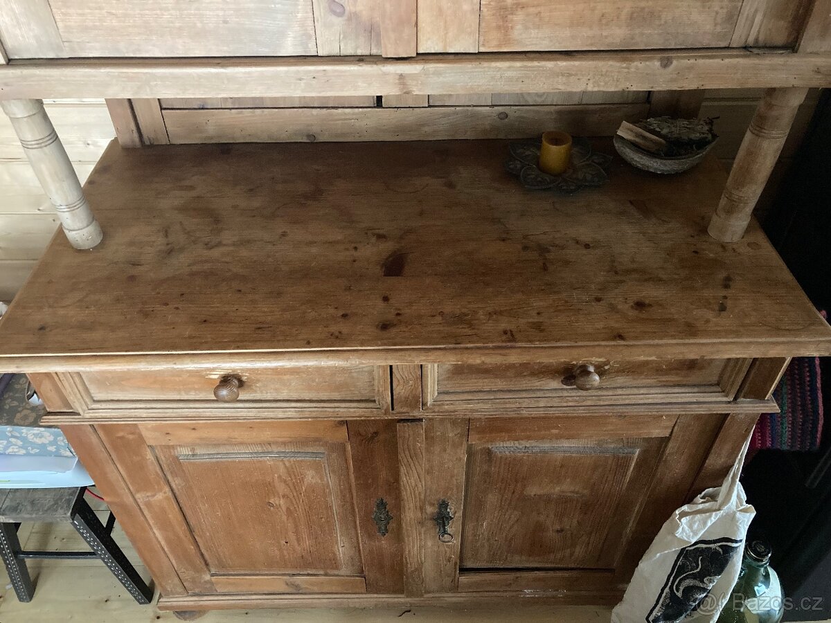 Kredenc - příborník - masiv - 3