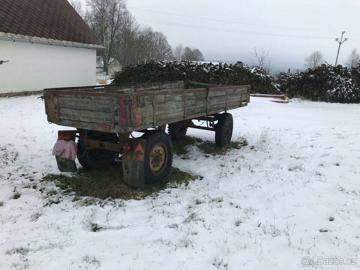 vlek za traktor 5t - 3