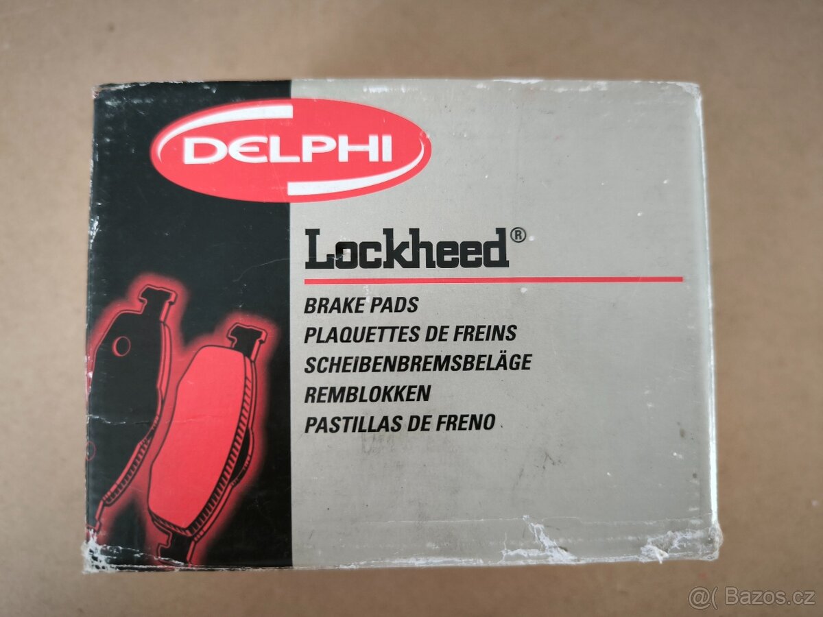 sada brzdových destiček DELPHI LP455 - 3