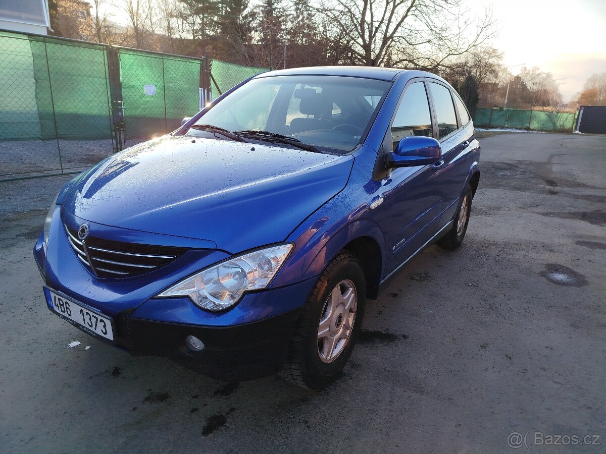 Ssangyong Actyon 200xdi 4x4 automat, nová STK