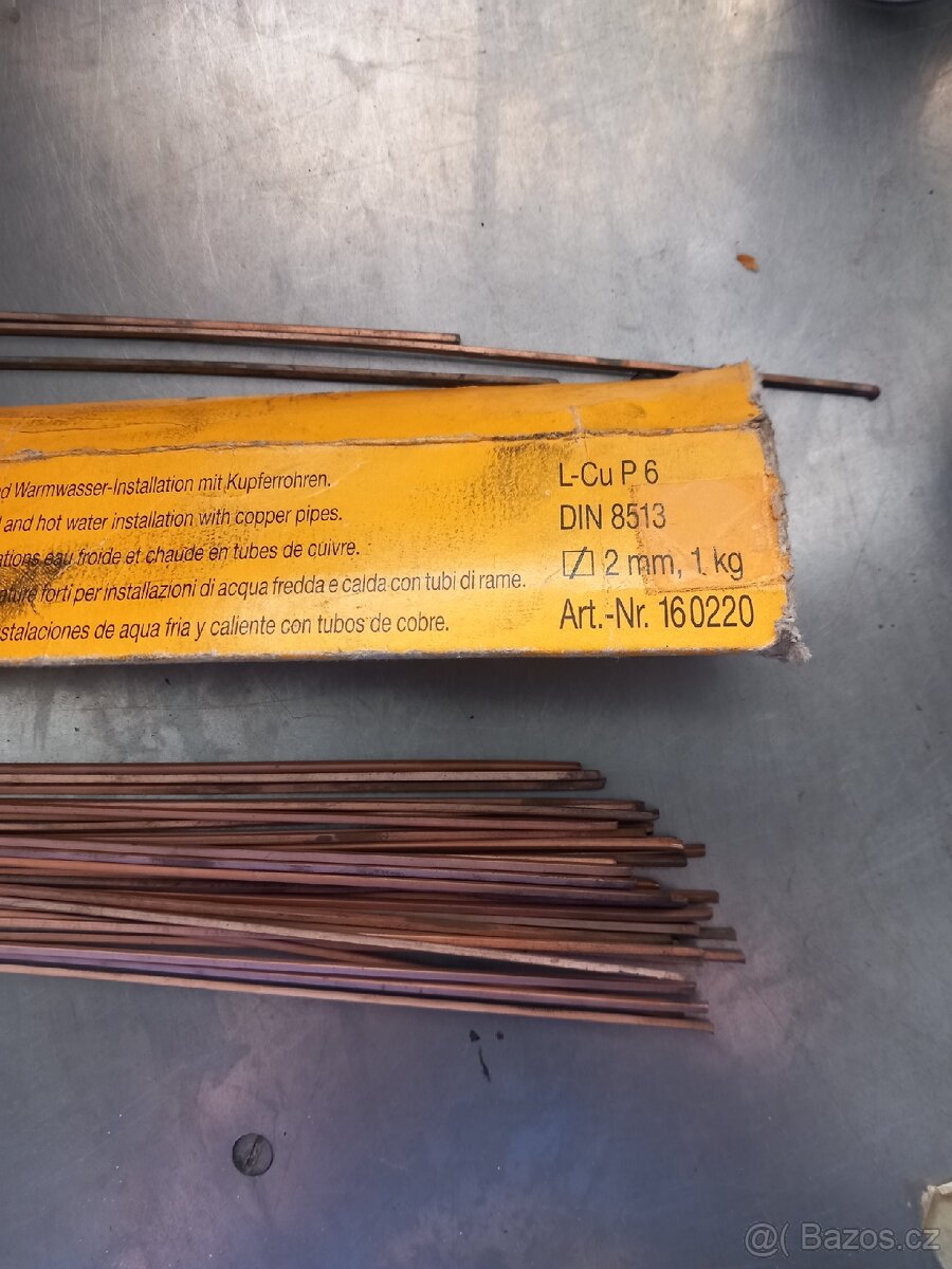 REMS 160220 pájka k tvrdému pájení LOT P6. - 3