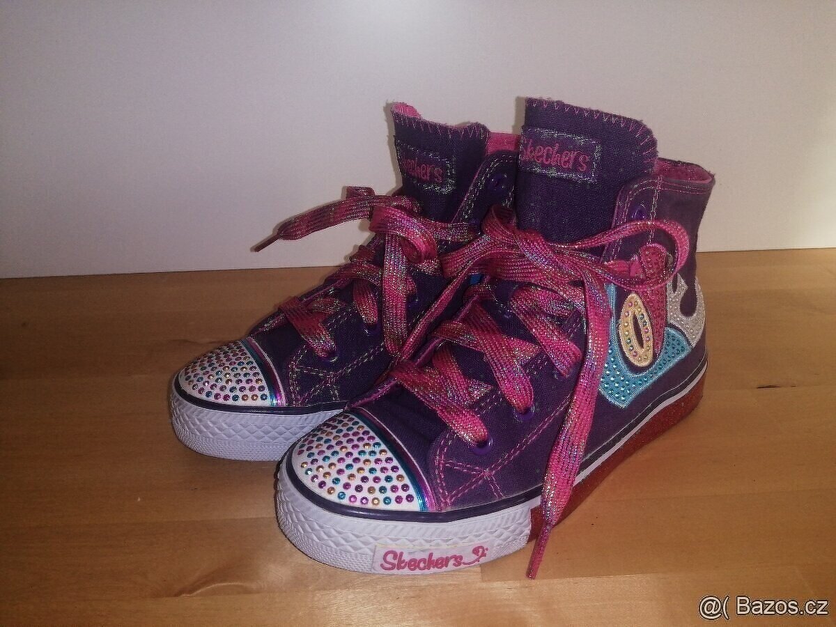 Nové dívčí tenisky Skechers, vel. 33,5 - 3