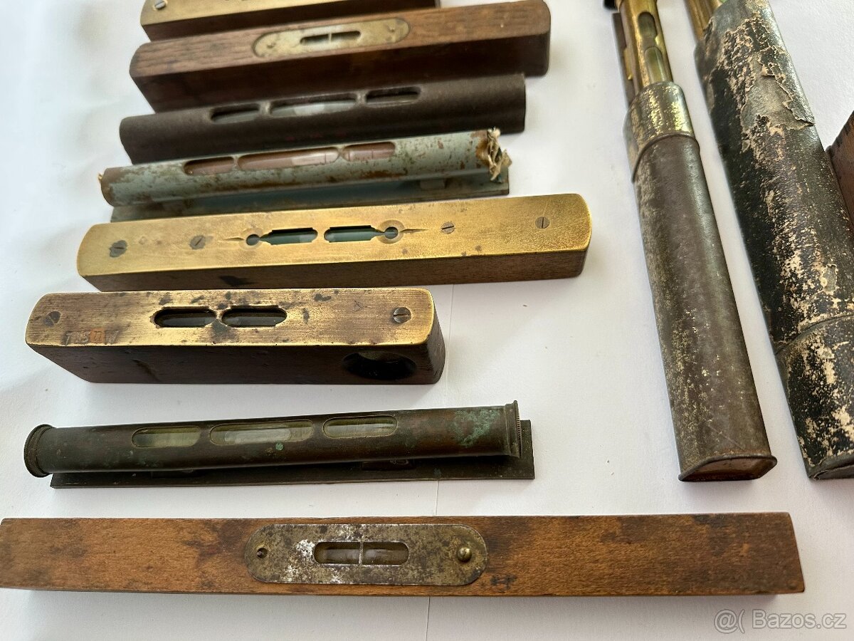 SET sbírka 24 ks vodováhy TOP sbírka Funkční. - 3