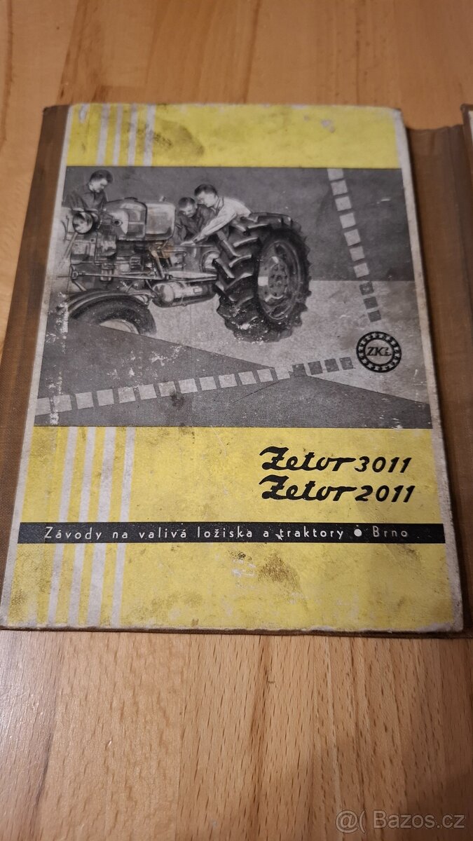 Dílenská příručka Zetor 3011, Zetor 2011- originál - 3