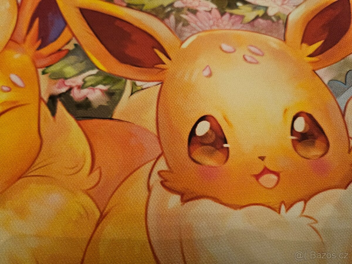 Nástěnná malba, plakát, Pokemon Evee - 3
