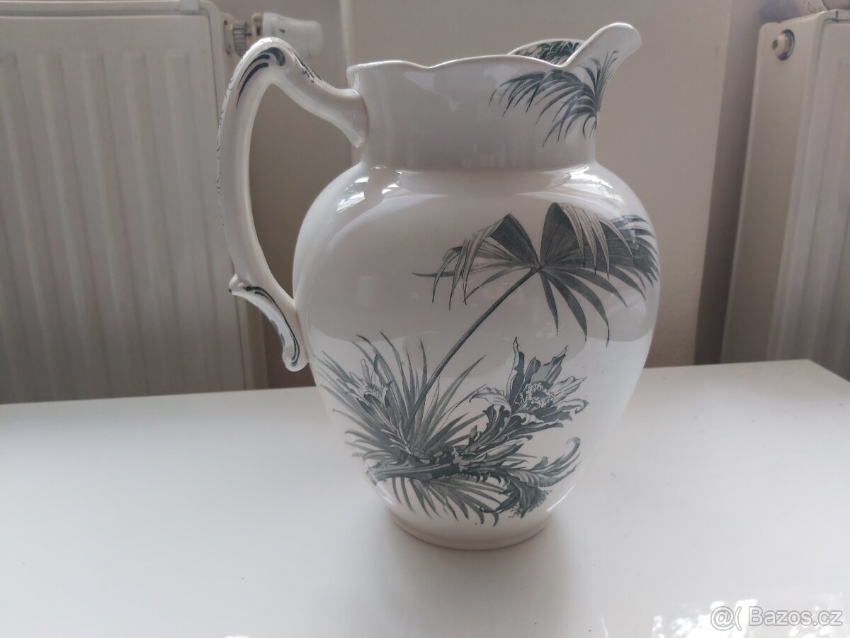 Krásný secesní džbán Villeroy&Boch - 3