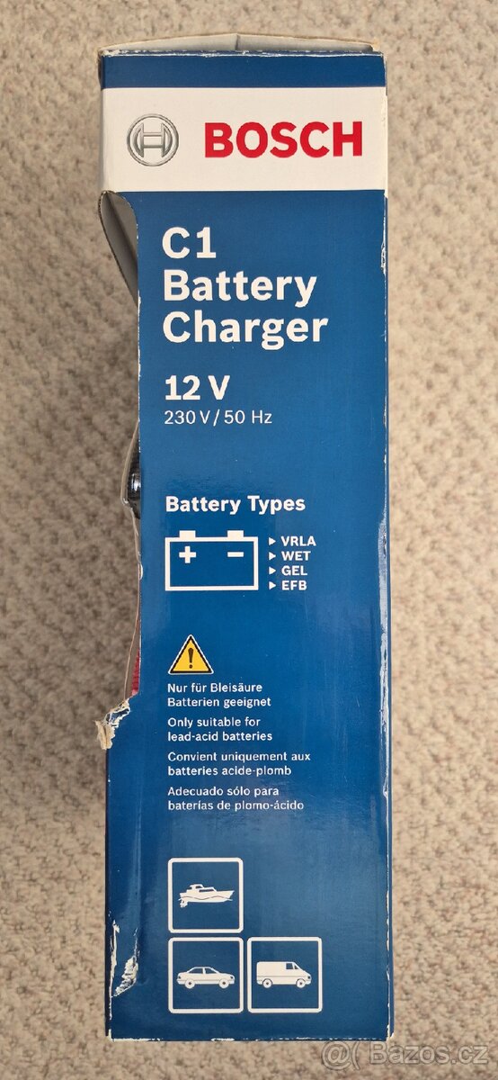Nabíječka Bosch C1 12V 3,5A - 3