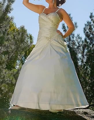 Svatební šaty ivory - 3